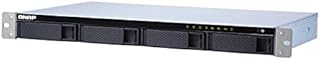 QNAP TS-431XeU-2G, Short-Depth-Rackmount-NAS-System, Quad-Core-CPU, 10 GbE SFP+-Port, schwarzsilber