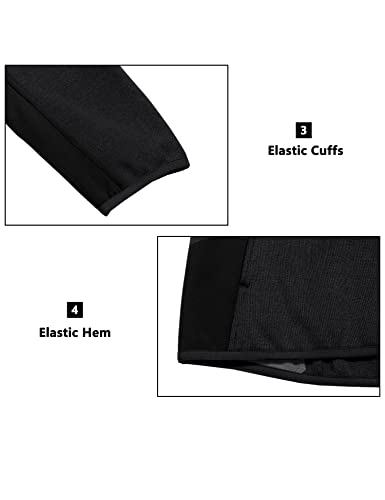 Mapamyumco Men's Polar Fleece Lined Full Zip Softshell Jacket Thermal Winter Coat, Lightweight And Water Repellent Woodland Gray S #TOP4