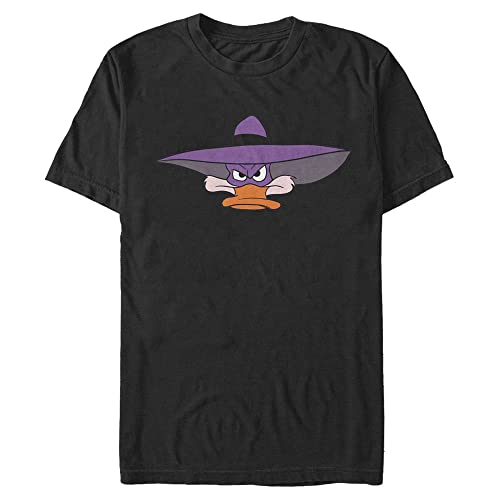 T-shirt Disney homme Darkwing Duck noir parfait pour look streetwear