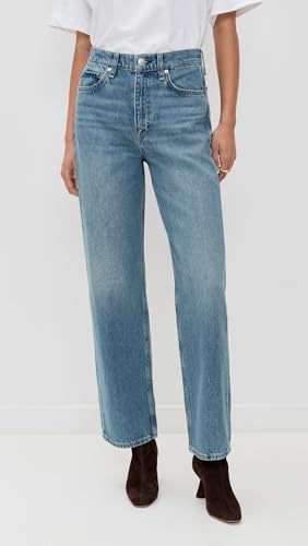 rag & bone Women's Shea High Rise Ankle Straight Jeans2