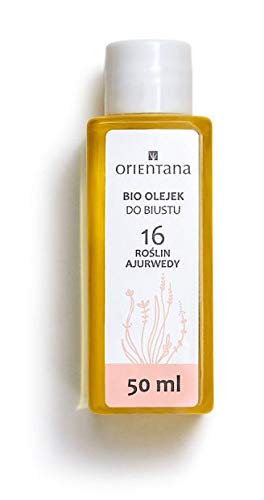 Orientana - Natural Breast Oil With 16 Ayurvedic Herbs | 100% Natural Vegan For Better Breast Appearance | Lifting & Firming | Moisturising & Nourishing | After Pregnancy Care - 50ml