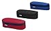 Produktbild Faulenzer Etui, Herlitz, Polyester, 21,5 x 9 x 6 cm, Reißverschlussfach innen, Stifteschlaufen innen, rot, blau, schwarz, 3 Farben sortiert