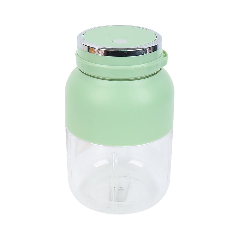 Batidora portátil de 1200 ml – Smoothie Maker to Go con 38 cuchillas de acero inoxidable, botella mezcladora recargable USB-C a prueba de fugas, vaso mezclador para fitness, viaje, oficina y camping