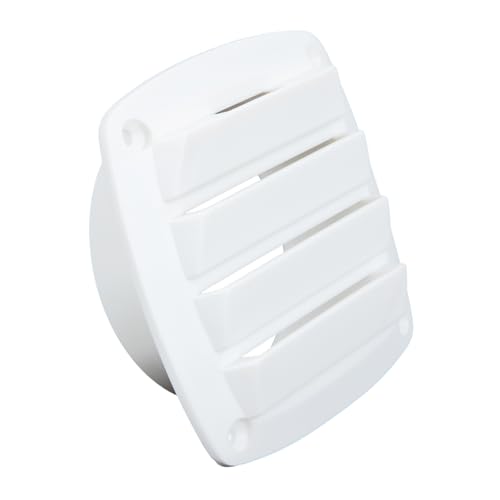 BCOATH Exhaust Vent Cover for Square Louvered Vent for Applications Durable Construction Easy to Install Ventilation for Boats Yachts and Caravans