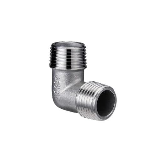 Coude 90 filetage mâle 3/4 inox 304 anti corrosion pour tuyau arrosage
