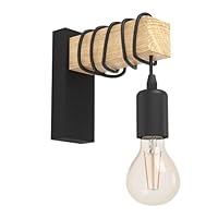 Lampada Sospensione Eglo Townshend 4 - Design Vintage Con 4 Fiamme, Metallo Marrone Antico, E27 - Foto 3