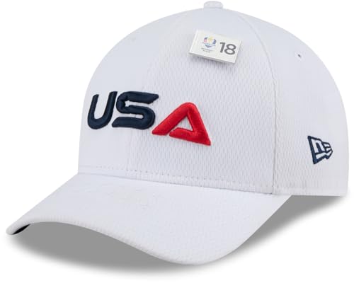 2025 Ryder Cup Team USA White 9 FORTY M-Crown Snapback