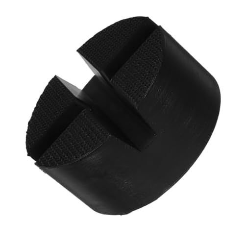 POPETPOP Jack Pads Rubber Round Floor Car Horizontal Cushion Jack Stand Adapter Pinch Weld Protector Rail Protectors for Floor and Axle Stand Pads