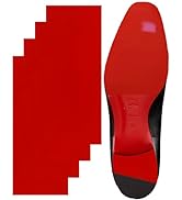 CZBYXA12 Red Bottom Shoe Sole Protector Compatible with Christian Louboutin Mens Womens Shoes,Red...