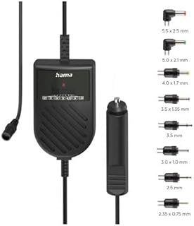 Netzteil für Kfz, einstellbar, 3000mA, 36W, max. 12V, stabilis., 8 Adapter