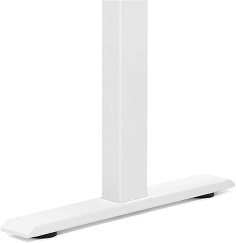 Miniatura 5 de Furniture of America Quade Modern - Juego de escritorio y silla ajustable de metal blanco de 2 piezas para oficina en casa