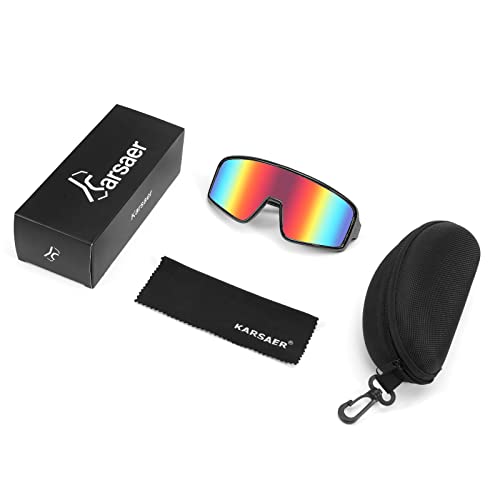 Karsaer Vision Sports Sunglasses Cycling Glasses Baseball Softball Sunglasses Unisex For Adult Youth Kids Teens 8-12 #TOP4