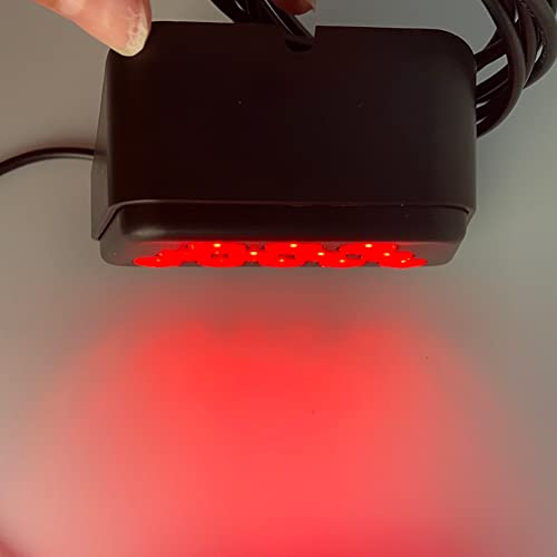 12LED Universal F1 Triângulo Estilo F1 Candeeiro De Sinal De Travagem Desportivo Luz De Nevoeiro Tra