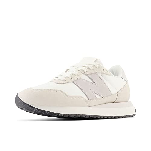 New Balance Women's 237 V1 Sneaker, White/Grey Matter, 5.5