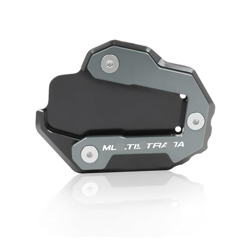 Béquille latérale Multistrada 950 1100 1200 plaque support alu