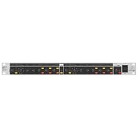 Behringer SUPER-X PRO CX3400 V2 Hochpräzise Stereo-2-Wege-/3-Wege-/Mono-4-Wege-Frequenzweiche mit Limitern, einstellbaren Zeitverzögerungen und CD-Horn-Korrektur
