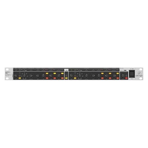 Behringer CX3400 V2 Crossover Estéreo De 2 Vías/3 Vías/Mono De 3 Vías De Alta Precisión Con Limitadores, Retardos Del Tiempo Ajustables Y Corrección De Bocina De C