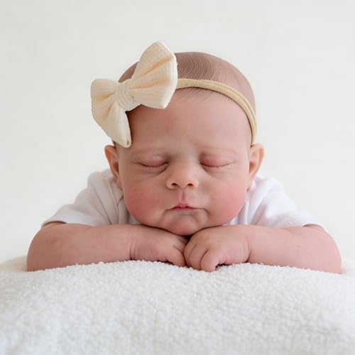 Anano Bebe Reborn Silicona Niño 51cm Muñecas Reborn Silicona Blanda Platino Muñecos Reales para Niños a Partir de 3 Años