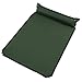 Honio Camping Air Mattress, Double Comfortable Inflatable Air Bed 1.2 in Thickness Extension Buckle Multifunction Green for Camping