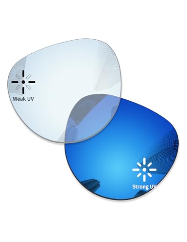 Verres pour RayBan Meta Skyler de 52 mm bleus sous le soleil urbain