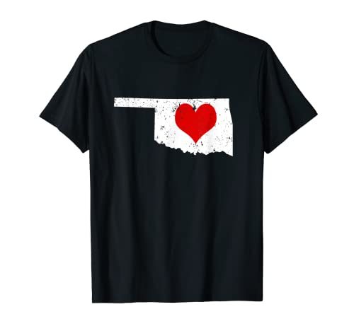 Camisa San Valentín Oklahoma Cute San Valentín Party Hearts Camiseta