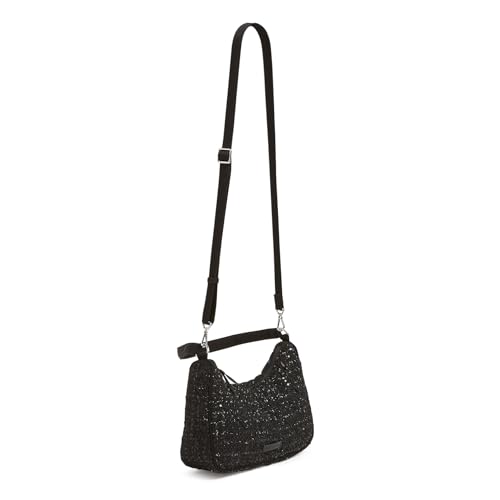 Image of Vera Bradley Women's Cotton Frannie Crescent Crossbody Purse