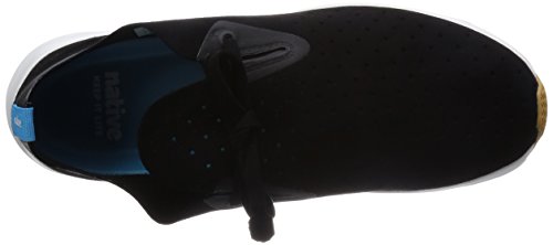 Native Shoes Unisex Apollo Moc Jiffy Black/Shell White Sneaker Men's Size 8, Women 10 #TOP4