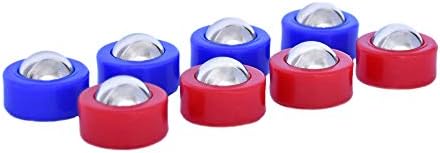 GoSports Shuffle Board Mini Roller Replacement Set of 8 Rollers