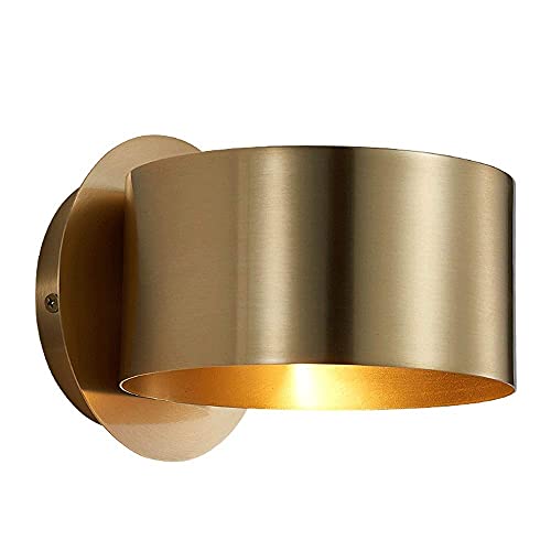 Aplique de pared interior con focos geométricos y luz bidireccional para decoración 2