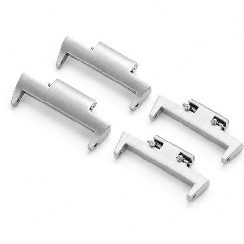 12mm Adapters For PRX strap Compatible with Tissot PRX Powermatic 80 40mm Watch Band accessories Quick Release link header（silver）