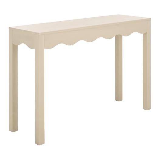 SAFAVIEH Home Collection - Lilith Console Table, Sand Wave Design for Living Room, Entryway, or Hallway (CNS5743A)