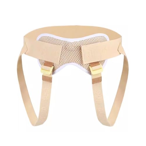 Faja para Hernia con 4 Almohadillas de Silicona, Soporte para Hernia Inguinal miniatura 1