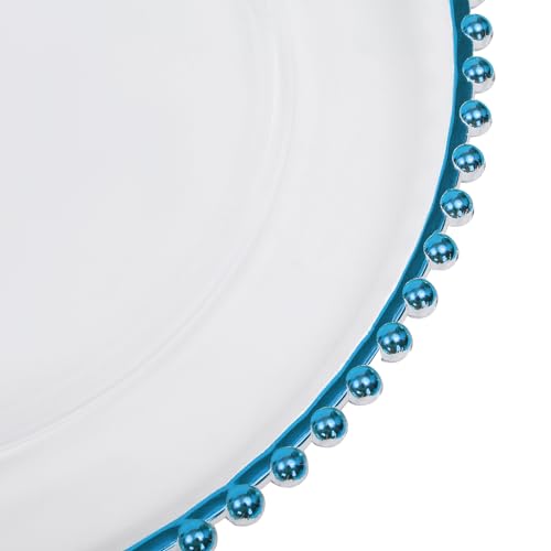 Platos Decorativos Redondos Azules 25 Piezas 32 cm miniatura 6
