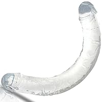 Doppeldildo XXL: Dildo transparent doppeldilos für frauen Riesendildo Long dildo 30cm Big dildo frauen Lesben sex spielzeuge Realistischer dildo groß Doppel dildo XXL Big dildo Realistic dildo D15-5