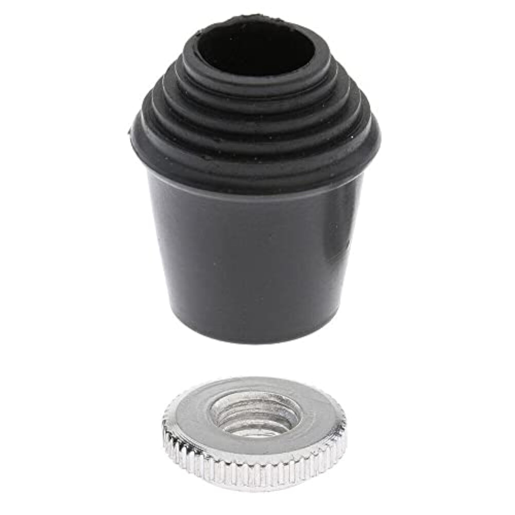 2pcs/set Threaded Bass Drum Spur Rubber Feet