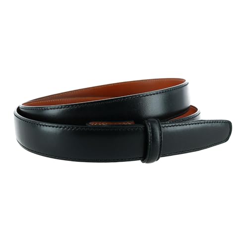 Trafalgar Cortina Leather Belt Strap - 1 inch wide (25mm)