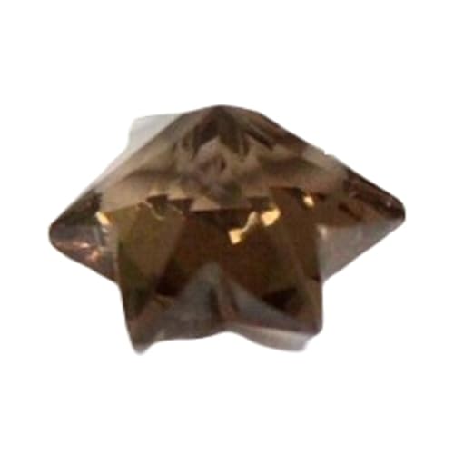Quartz fumé en étoile pour un style élégant et bijou quotidien