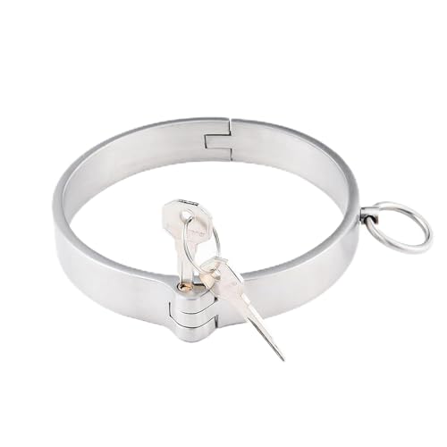 Bdsm Halsband Damen für Sex Selfbondage Sexhalsbänder Sklaven Halsband für Männer Sm Collar Metall Bondage Sklaven Outfit Männer Bondageset Fessel Set Anfänger Profi Bdsms Spielzeug Hart für Paare