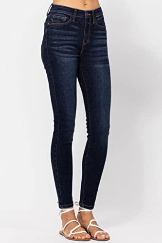 Judy Blue Handsand Skinny Jeans! A Classic Style! (Style: 82253) (20) Blue3