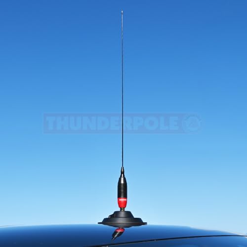 CB Radio Antenna | Thunderpole Mini Shuttle AM/FM/SSB 27 MHz Pre-Tuned Short Mobile Aerial - Image 4