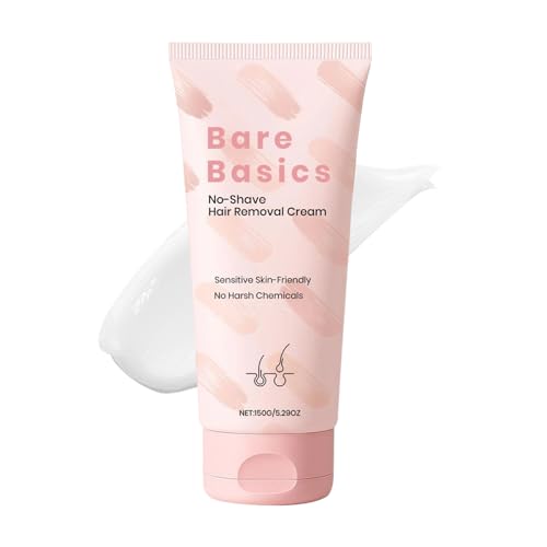 Crema Para La Depilación,150g De Productos Para Depilación Con Hidratación Suavizante,Crema Depilatoria para Piel Sensible | para Uso de Niñas, Madres, Novias, Hermanas y todos los Miembros de la Fami