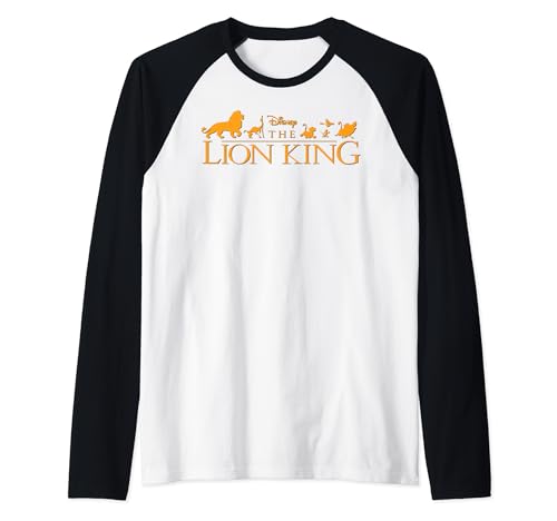 T-shirt Lion King Disney raglan en coton doux anti-irritation pour peau sensible