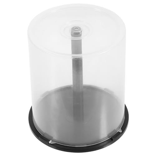 Caja de almacenamiento de DVD transparente Alipis, contenedor portátil de plástico 8