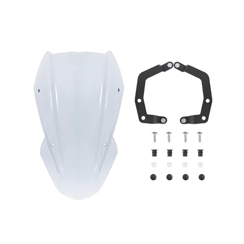 Extension bulle pare-brise de moto Kawasaki Z650 confort de conduite pour longues balades