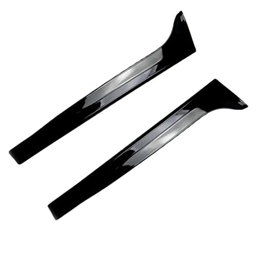 Bilspoiler bak För VW För Touran 2016 2017 2018 2019 Glänsande Svart Bil Bakruta Sidospoiler Ving Trim Bil Trunk Baklucka Canard Splitter Shield Cover Biltrimtillbehör