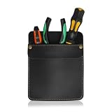 Workade Genuine Leather Pocket Protector for Men, Durable Pocket Tool Pouch, Jeans Shirts Pocket...