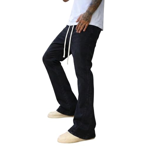 Jean de travail homme slim flexible et pantalon léger en denim