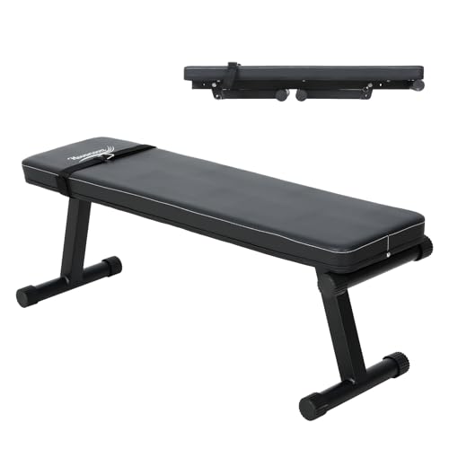 Novonova Flachbank Hantelbank klappbar, Trainingsbank schrägbank...