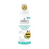 Zarbee's Soothing Saline Nasal Mist with Aloe, 3 fl oz