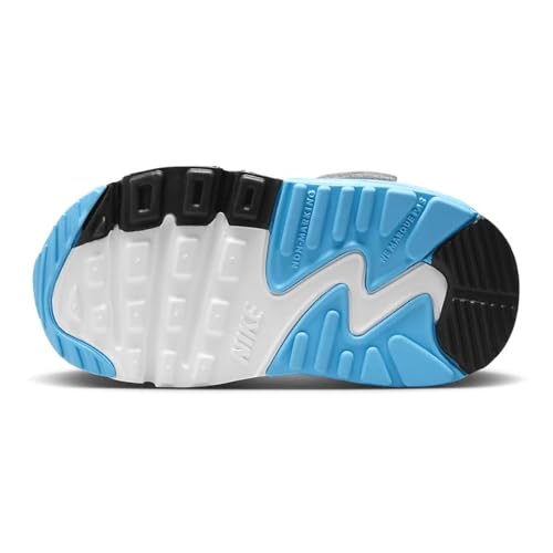 Nike Air Max 90 EasyOn Baby/Toddler Shoes (HF6359-100, Shown: White/Baltic Blue/Armory Navy/Wolf Grey) Size 53
